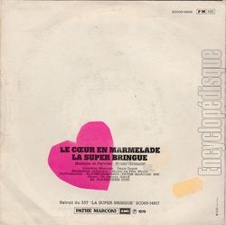 [Pochette de Le cœur en marmelade (Bruno GRIMALDI) - verso]