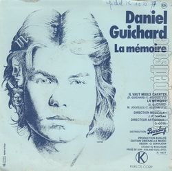 [Pochette de Il vaut mieux chanter (Daniel GUICHARD) - verso]