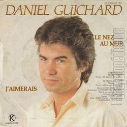 [Pochette de Le nez au mur (Daniel GUICHARD) - verso]