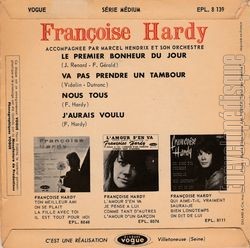 [Pochette de Le premier bonheur du jour (Franoise HARDY) - verso]