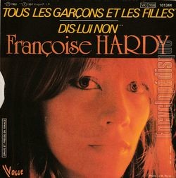 [Pochette de Tous les garons et les filles / Dis-lui non (Franoise HARDY) - verso]