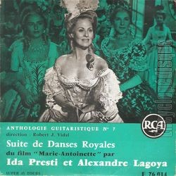 [Pochette de Suite de danses royales du film " Marie-Antoinette " (Alexandre LAGOYA & Ida PRESTI)]