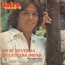 [Pochette de On se reverra (JAIRO) - verso]