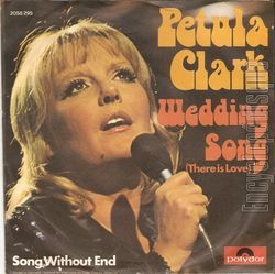 [Pochette de Wedding Song (There Is Love) (Petula CLARK) - verso]