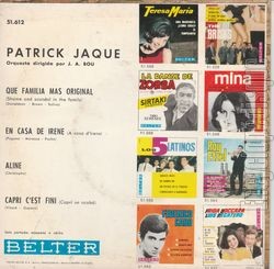 [Pochette de Que familia ms original (Scandale dans la famille) (Patrick JAQUE) - verso]