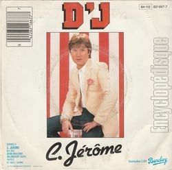 [Pochette de D’J (C. JRME) - verso]