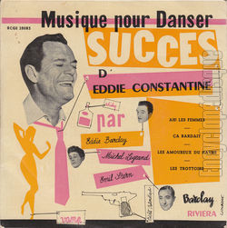 [Pochette de Musique pour danser - succs d’Eddie Constantine (COMPILATION)]