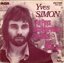 [Pochette de Au pays des merveilles de Juliet (Yves SIMON)]