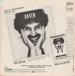 [Pochette de Samba Maria (David KOVEN) - verso]