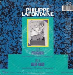 [Pochette de Paramour (Philippe LAFONTAINE) - verso]