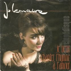 [Pochette de Je veux chanter l’hymne  l’amour (Jo LEMAIRE)]