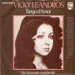 [Pochette de Tango d’amor (Vicky LEANDROS)]