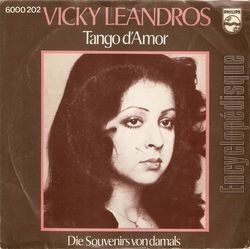 [Pochette de Tango d’amor (Vicky LEANDROS) - verso]