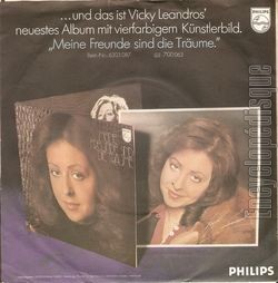 [Pochette de Tho, wir fahr’n nach lodz (Vicky LEANDROS) - verso]