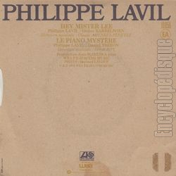 [Pochette de Hey Mister Lee (Philippe LAVIL) - verso]