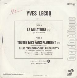 [Pochette de Le multitube (Yves LECOQ) - verso]