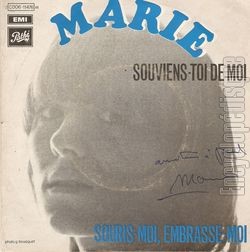 [Pochette de Souviens-toi de moi / Souris-moi, embrasse-moi (MARIE (alias de Marie-France DUFOUR))]