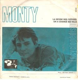 [Pochette de La devise des copains (MONTY) - verso]