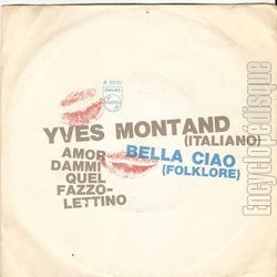 [Pochette de Bella Ciao (Yves MONTAND)]