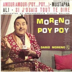 [Pochette de Amour amour (Poy… Poy…) (Dario MORENO)]