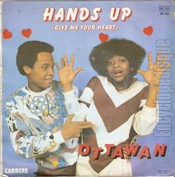 [Pochette de Hands up ( give me your heart ) (OTTAWAN) - verso]