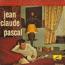 [Pochette de Les yeux des amoureux (Jean-Claude PASCAL)]