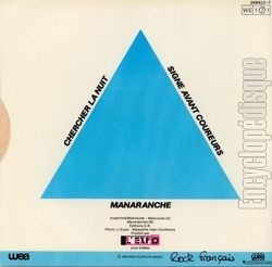 [Pochette de Chercher la nuit (Alain MANARANCHE) - verso]