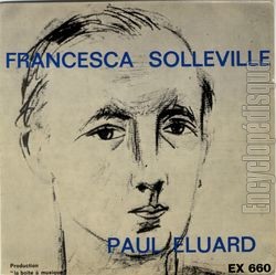 [Pochette de Paul luard (Francesca SOLLEVILLE)]