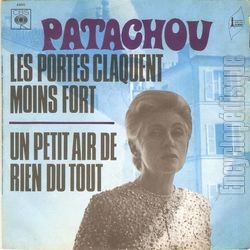 [Pochette de Les portes claquent moins fort (PATACHOU)]