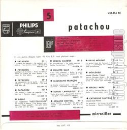 [Pochette de Eh ben ! 5 (PATACHOU) - verso]