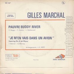 [Pochette de Pauvre Buddy River (Gilles MARCHAL) - verso]