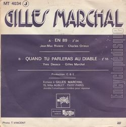 [Pochette de En 89 (Gilles MARCHAL) - verso]