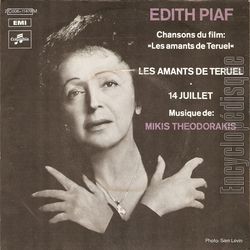 [Pochette de Les  amants de Truel (dith PIAF)]