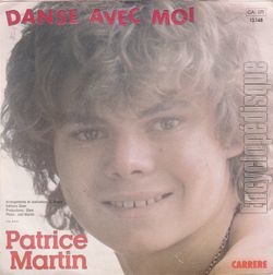 [Pochette de Danse avec moi (Patrice MARTIN) - verso]