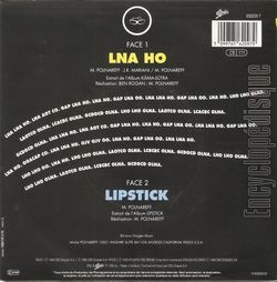 [Pochette de LNA HO (Michel POLNAREFF) - verso]