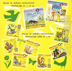 [Pochette de Rondes et chansons de France n 2 (RONDES et CHANSONS de FRANCE) - verso]