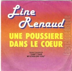 [Pochette de Une poussire dans le cœur (Line RENAUD)]