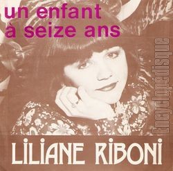 [Pochette de Un enfant  seize ans (Liliane RIBONI)]