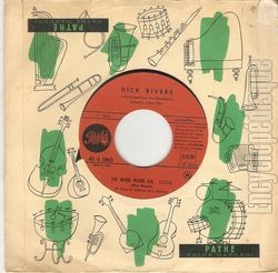 [Pochette de Tu n’es plus l (Dick RIVERS)]