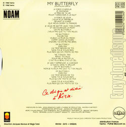 [Pochette de My butterfly (NOAM) - verso]