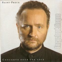 [Pochette de Concerto pour une voix (SAINT-PREUX)]