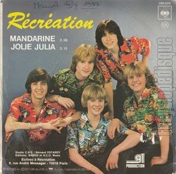 [Pochette de Mandarine (RCRATION) - verso]