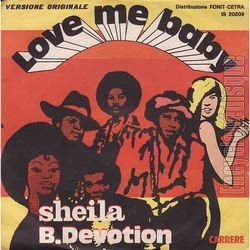 [Pochette de Love me baby (SHEILA B. DEVOTION)]