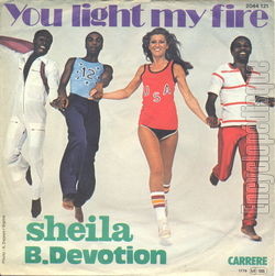 [Pochette de You light my fire (SHEILA B. DEVOTION)]