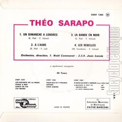 [Pochette de Un dimanche  Londres (Tho SARAPO) - verso]