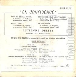 [Pochette de En confidence (Lucienne DELYLE) - verso]