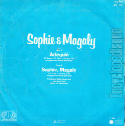 [Pochette de Arlequin (SOPHIE ET MAGALY) - verso]