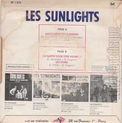 [Pochette de Nous deux, on s’aimera (Les SUNLIGHTS) - verso]