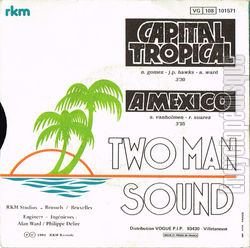 [Pochette de Capital tropical (TWO MAN SOUND) - verso]