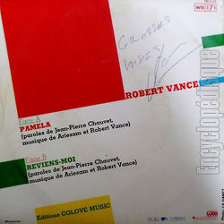 [Pochette de Pamela (Robert VANCE) - verso]